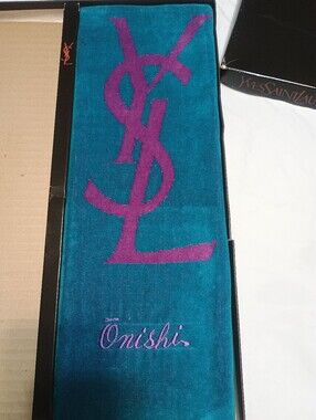 YSL LARGE SIZE FACE/HAND TOWEL (NEW)